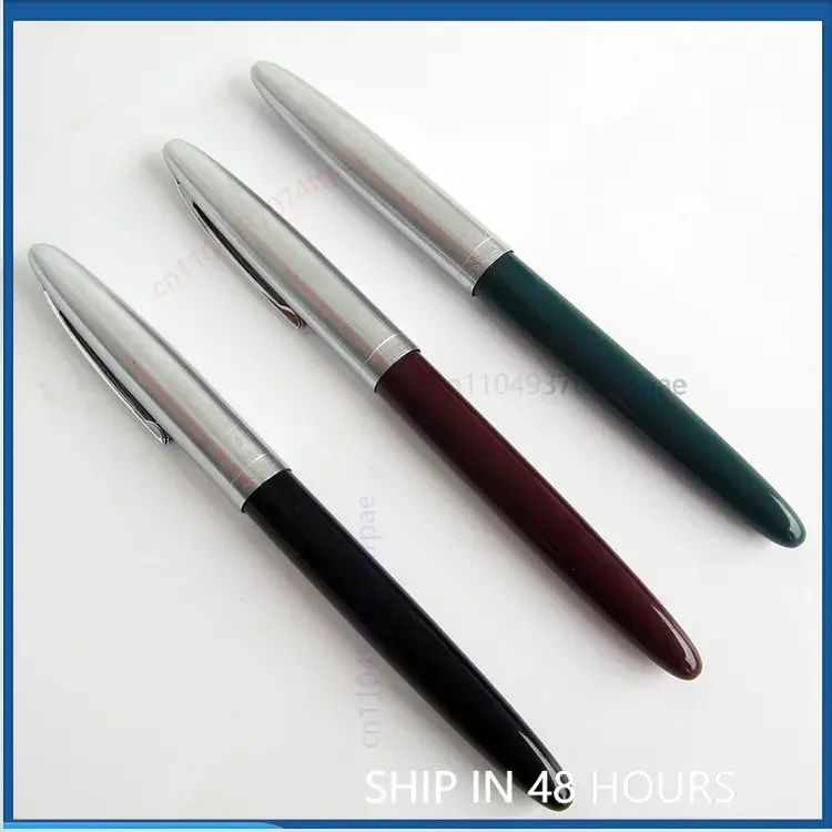 For HERO 329-2 Debranded Fountain Pen Hooded Iridium Nib Smooth Writing Student Daily Practice Cultural Stationery Pen（4pcs）