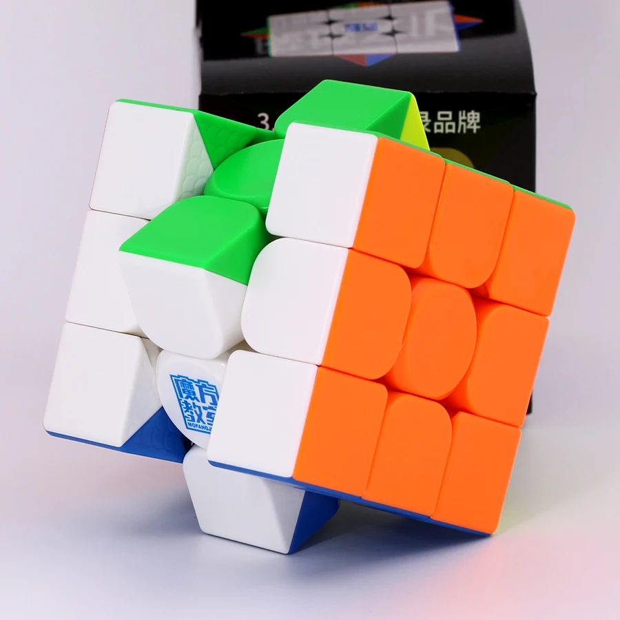 MoYu MeiLong v2 M 3x3 Magnetic Cube Wholesale 20pcs Professioanl Speed Cube 3x3x3 Magico Cubo Professional Educational Logic Toy