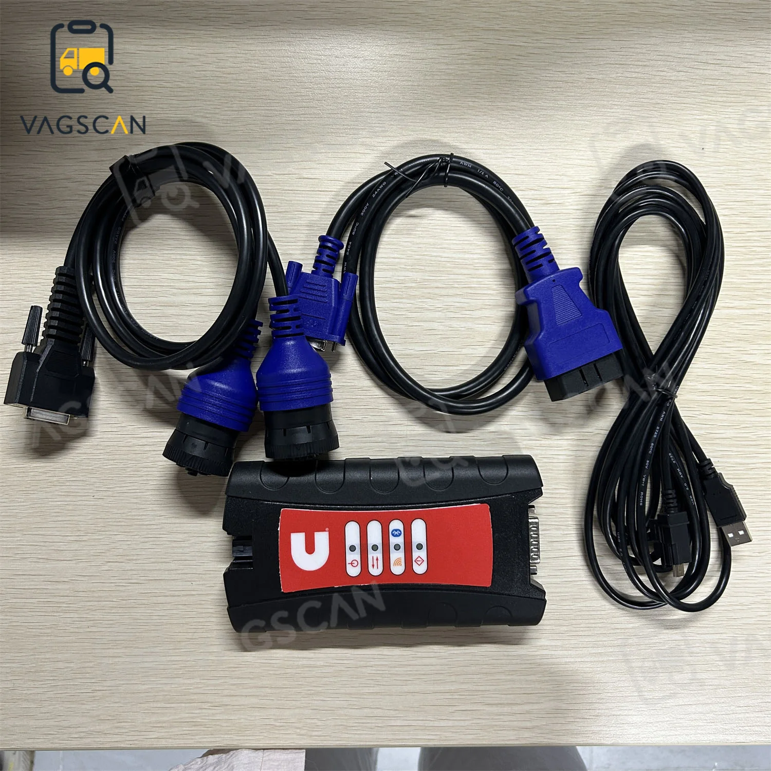 Heavy Duty Engine diagnostic cable INLINE 7 Data Link Adapter Diesel Truck Scanner inline 7 With Insite 9.0 Software