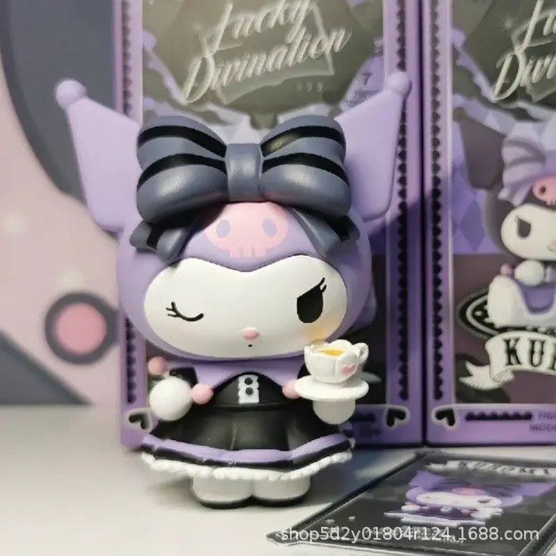Echte Sanrio Blind Box Leuke Cartoon Kuromi Pop Action Figure Model Blind Box Meisje & Kind Speelgoed Desktop Decoratie Vakantie geschenken