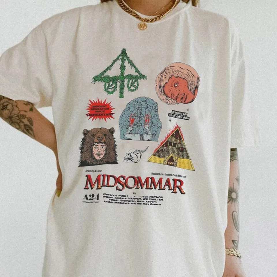 Midsommar A24 T Shirt Full Size S-5XL TR1823 - AliExpress 200000343