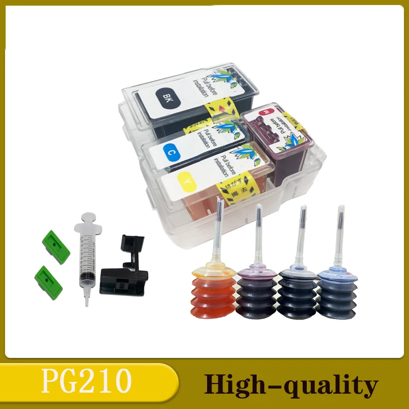 PG210 CL211 Smart Cartridge Refill kit Ink Cartridge pg210XL cl211XL for Canon Pixma MP240 MP250 MP260 MP270 MP280 MP480 printer