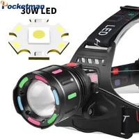 Smart Motion Sensor LED Headlamp USB Rechargeable Headlight Waterproof Head Lamp Induction Head Light Head Flashlight