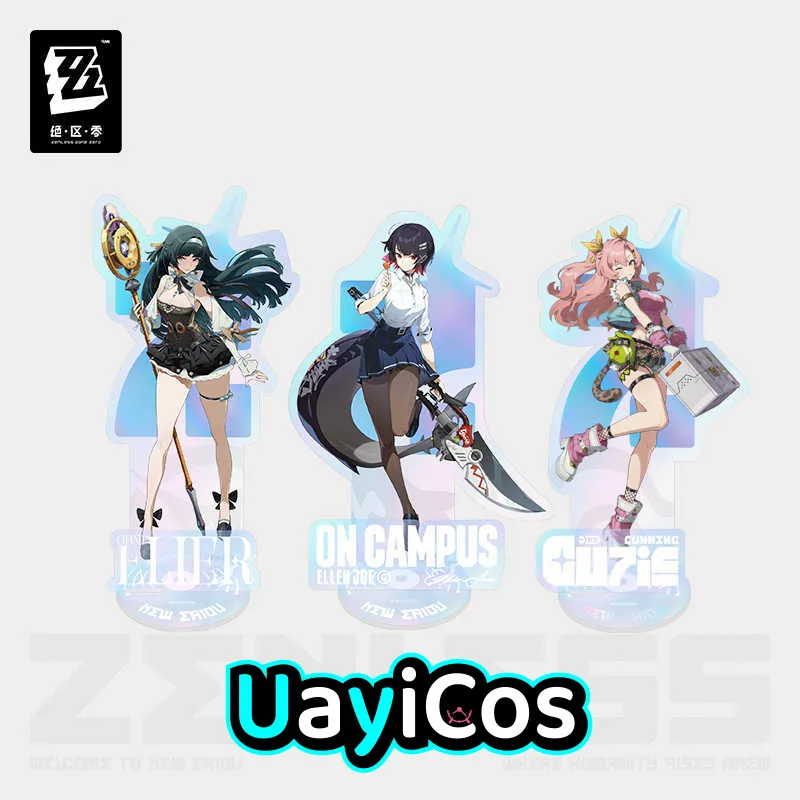 

Official Original Zenless Zone Zero Astra Yao Ellen Joe Acrylic Stand Desktop Ornament Doll Accessories Anime Game Toy Kids Gif