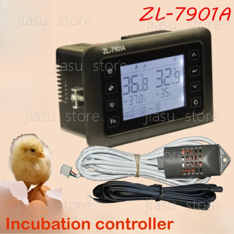 ZL-7901A intelligent incubation controller, precise control of temperature and humidity, LCD display alarm