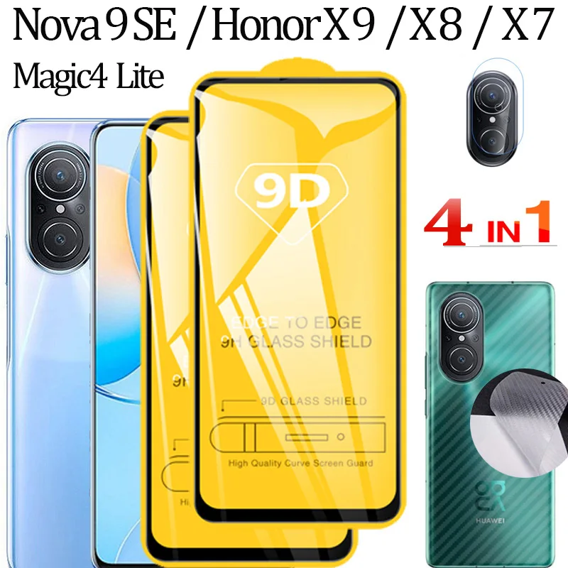 

9HD Glass Nova 9 SE Tempered Glass For Huawei Nova 9 SE Protective Glass Honor x8 x7 x9 5g Huawei Nova9SE Screen Protector Back Film Honor Magic4 Lite 5G Nova 9SE