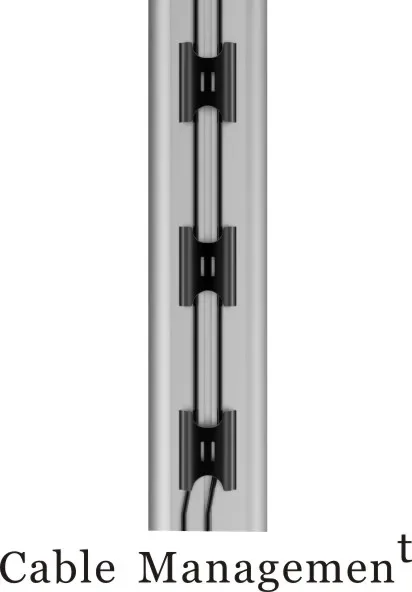 Bureau d'ordinateur mobile assis et debout