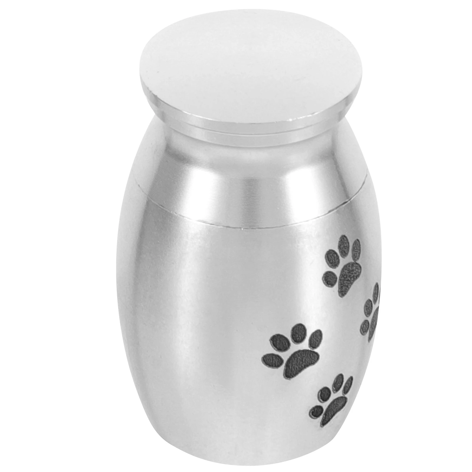 

Pet Urn for Ashes Small Metal Dog Cat Keepsake Cremation Alloy Sealed Tight Lightweight Memorial Pet Urns Cats Dogs Storage