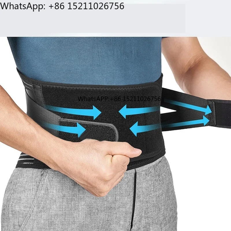 Back Posture Corrector Breathable Lumbar Brace Corset Shoulder Lower Back Belt Brace Waist Back Belt Support for Pain