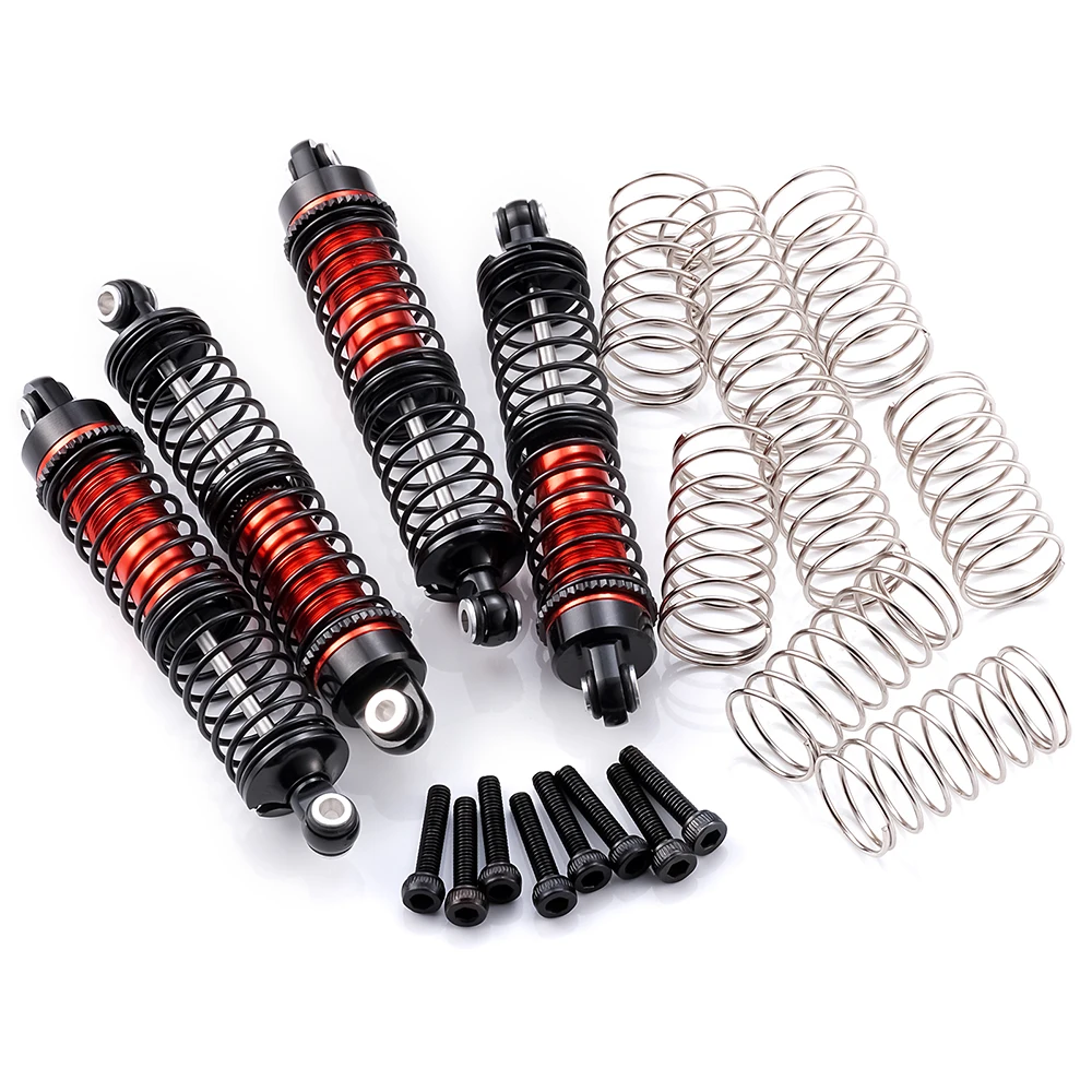 AXSPEED – amortisseur avant et arrière en métal, 62mm, pour voiture RC 1/18 latrax teton Desert Prerunner, pièces de mise à niveau