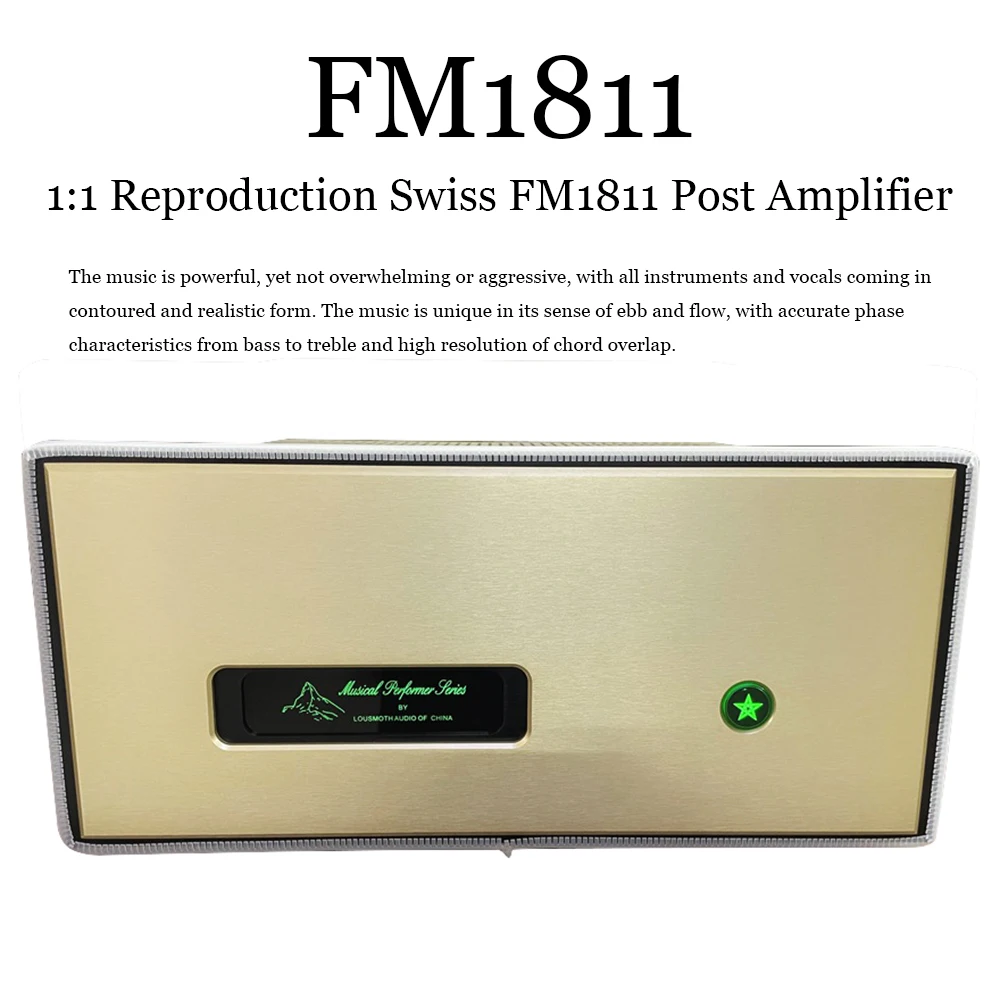 Reference Switzerland FM1811 stereo amplifier 500W * 2 1:1 replica of the original machine