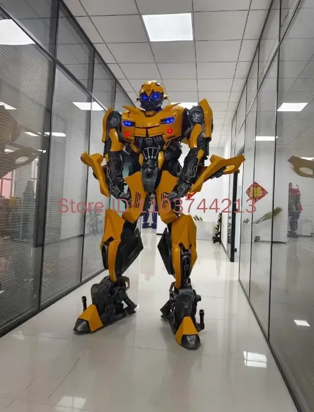 Traje de batalla portátil Iron Man 1:1 armadura de Robot de cuerpo completo disfraz de Cosplay para adultos figura de acción Mecha juguete para regalo de Navidad