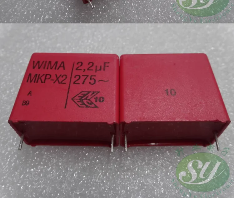 

4pcs/lot original German WIMA MKP X2 2.2uF/275VAC 2u2 225 new film capacitor 28MM free shipping