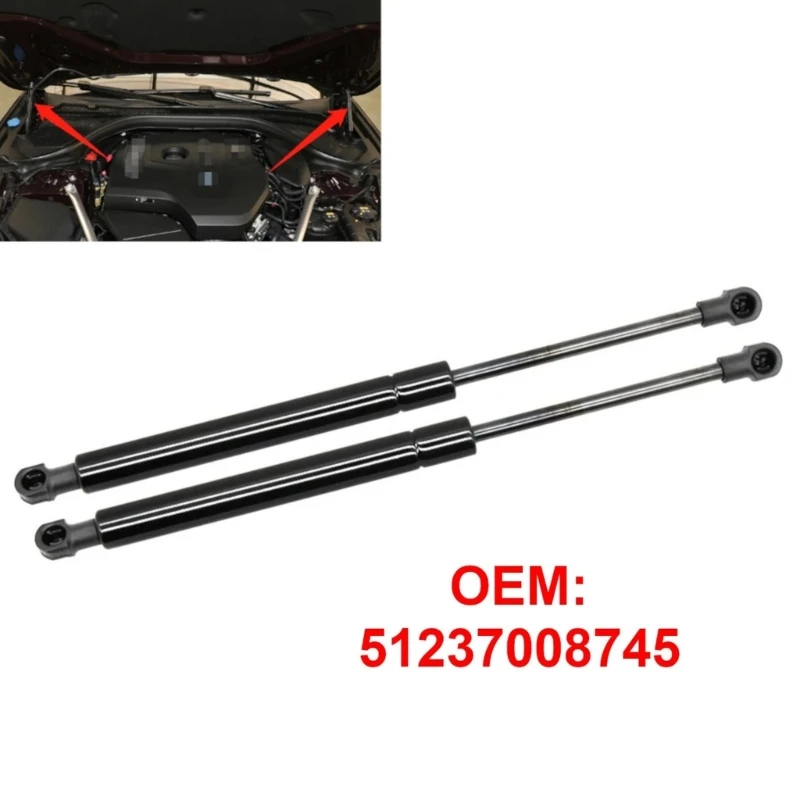 

Подъемный опорный стержень, крышка капота, газовые стойки для E60 E61 528i 535i