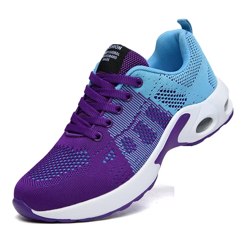 Scarpe da donna Running aumenta il tallone piattaforma in rete traspirante estate Outdoor Light Vulcanize scarpe sportive scarpe da ginnastica Casual da passeggio