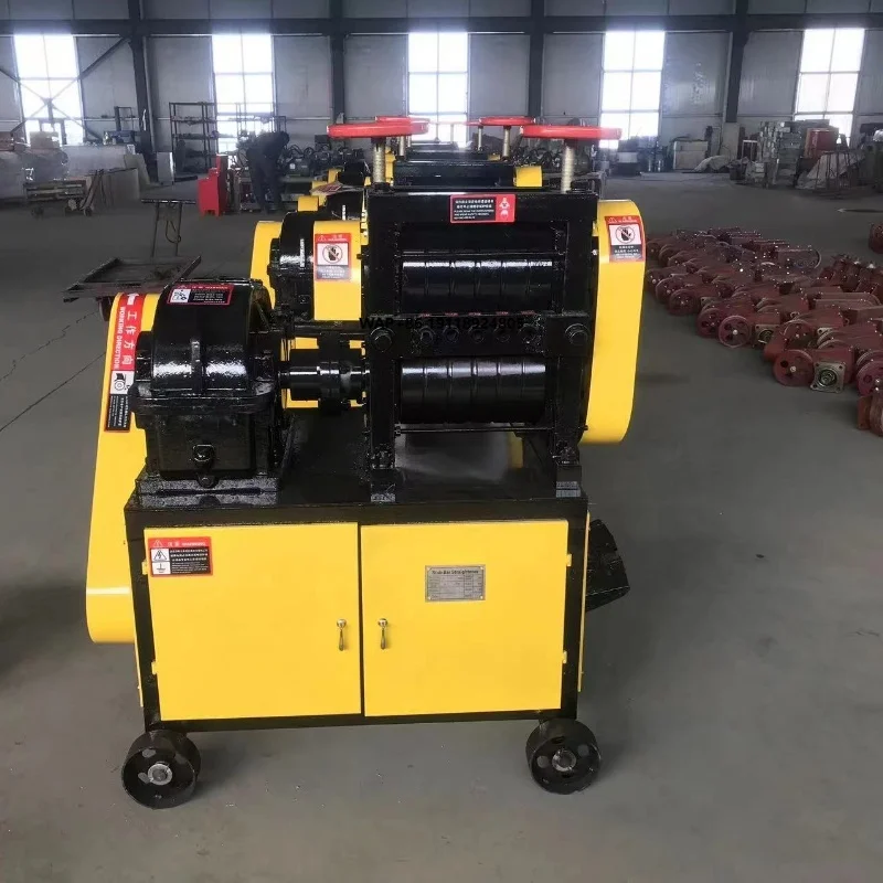 

2025 Metal Bars Straightening Machinery Cutting Machine for Steel Screw Steel Angle Iron Shearing and Straightener