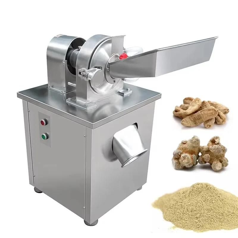 Stainless Steel Electric Food Grinder Crusher Mincer Multifunctional Commercial Industrial Grain Spice Corn Grinding Machine