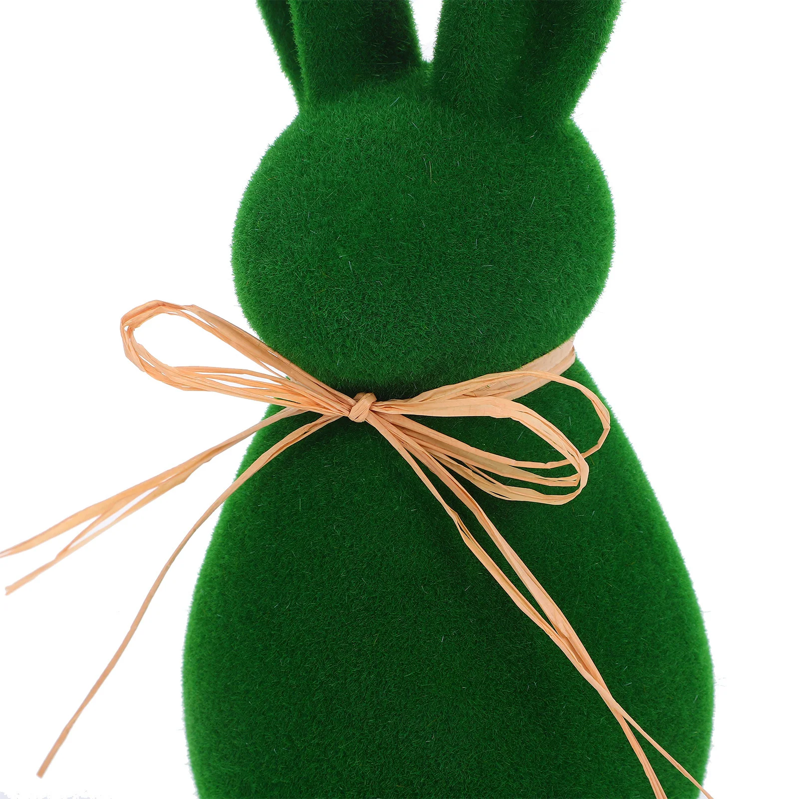 تمثال أرنب متجمع لعيد الفصح الرائع لديكور حديقة المنزل، مادة إسفنجية خفيفة الوزن نابضة بالحياة، زينة للعطلات المبهجة