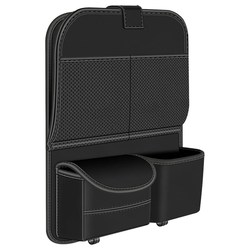 

Автомобильное Зеркало, заднее сиденье автомобиля, складной стол, обеденный стол, многофункциональная сумка для хранения в автомобиле, черный 1 шт.