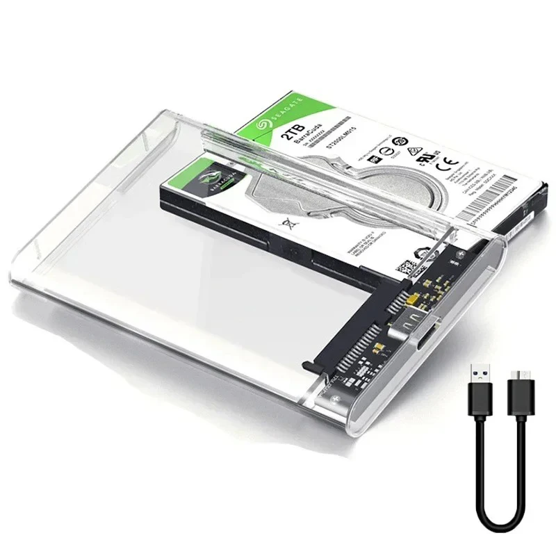 

Harddisk Boxs USB 3.0 to SATA III Hard Disk Case 2.5 Inch HDD SSD Shell External Enclosure Hard Drive Disk Box External HDD Case