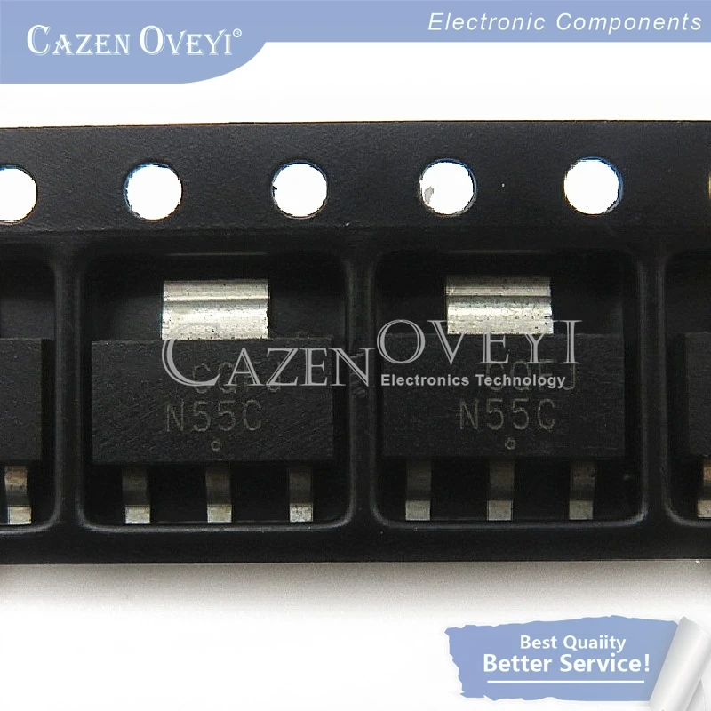 5pcs/lot NCP1055ST100T3G N55B AP1117E25L-13 17-25L LD1117S33CTR LD33C IRLL024N IRLL024 SOT-223