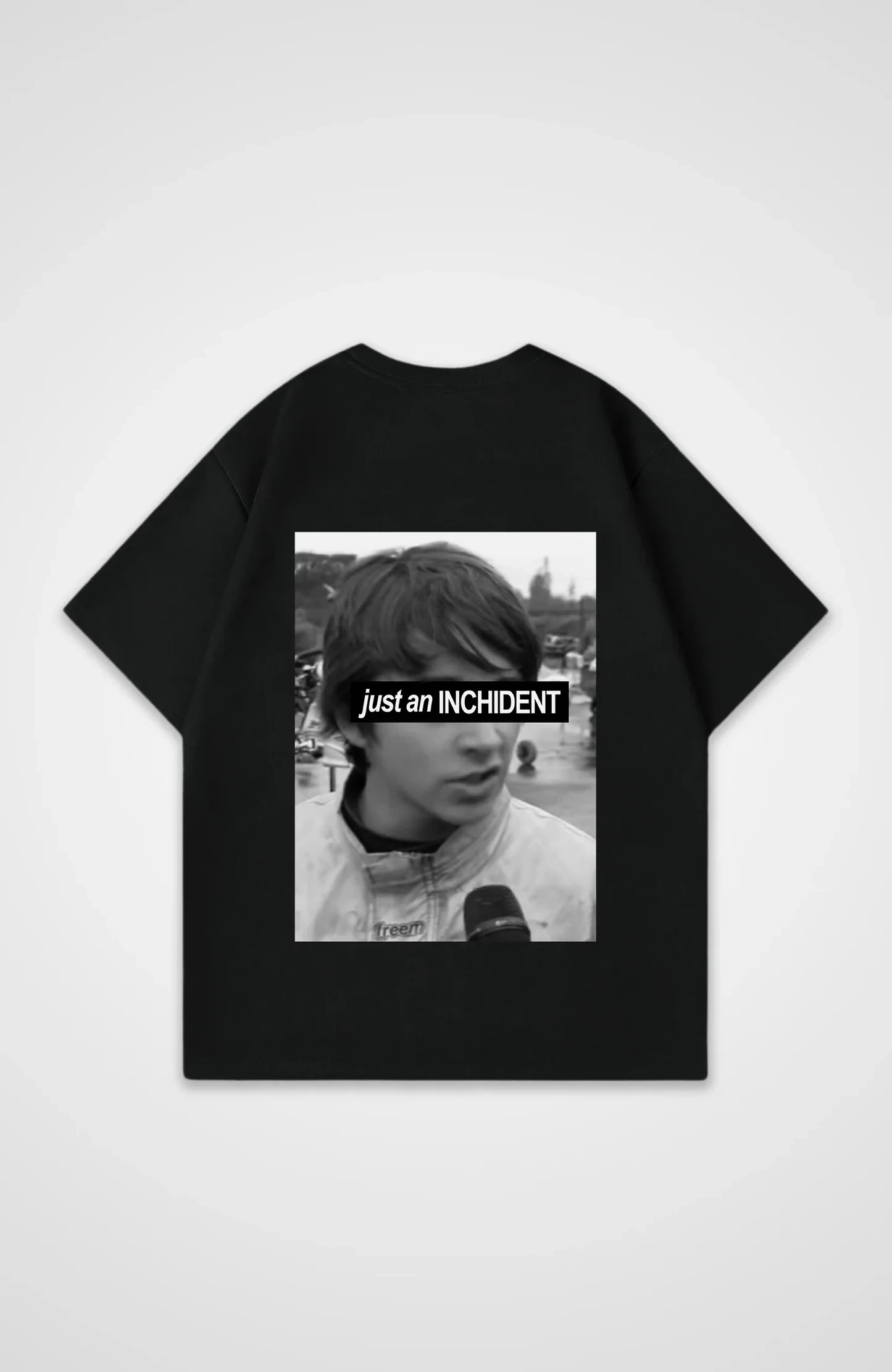 

Just A Inchident Large Shirts, Cotton Clothes Men and Women of The Circuit Cotton Render Unlined Upper Garment of A T-shirt