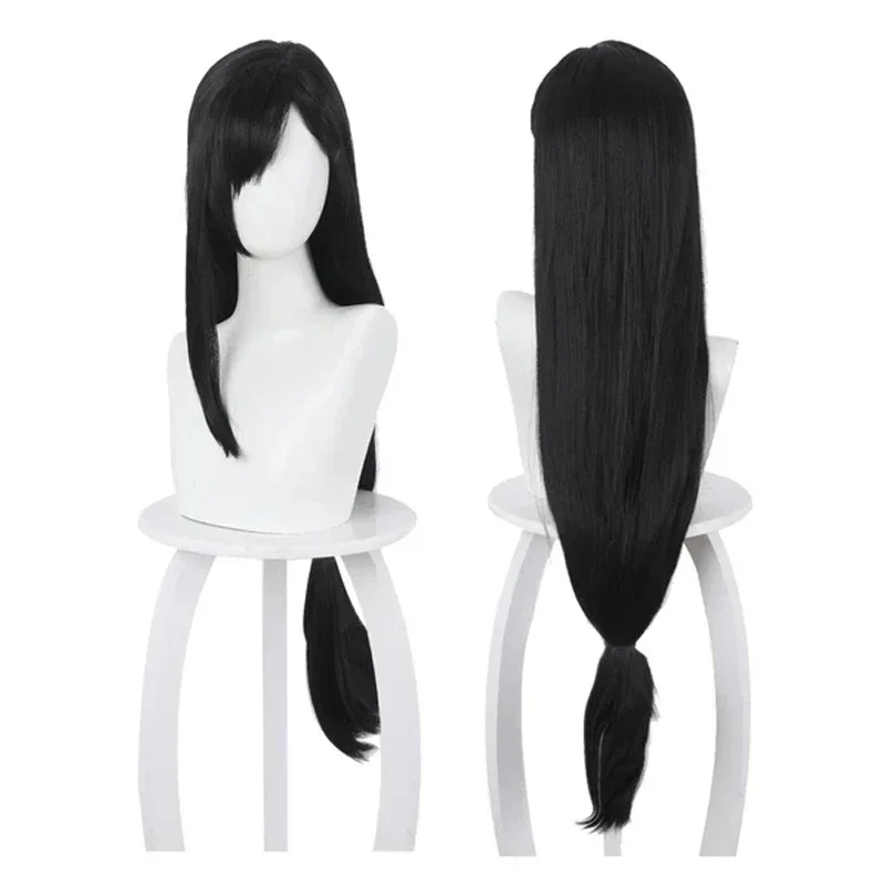 Anime Tifa Lockhart Cosplay Fantasy Synthetic Wigs Anime Game Final Fantasy VII Disguise Wig Adult Women Cosplay Hair