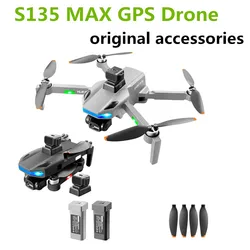 S135 MAX Drone oryginalne akcesoria bateria 7.4V 3000mAh śmigło Maple Leaf/kabel USB zastosowanie do S135 drony części zamienne