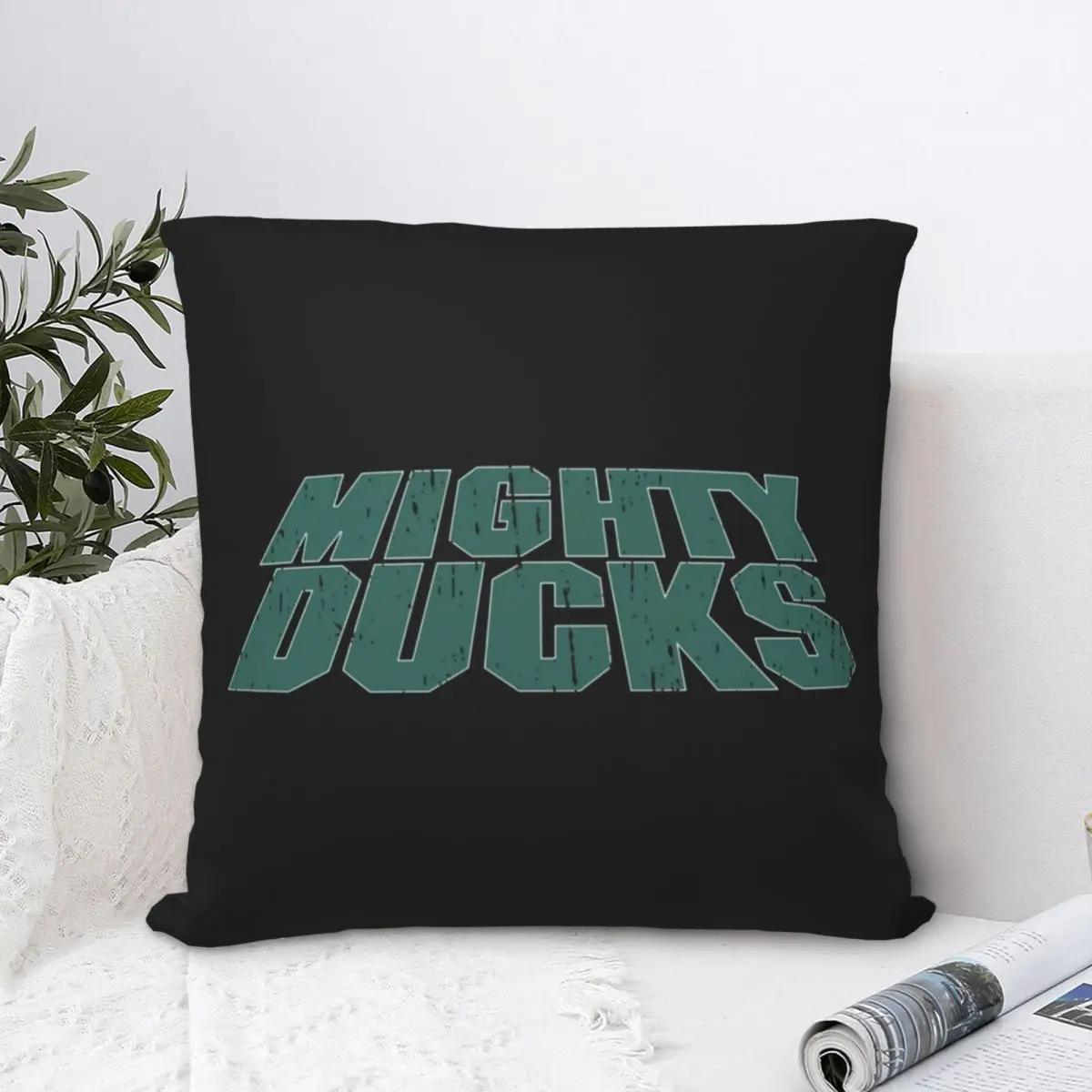 

California Hockey Square Pillowcase Polyester Pillow Cover Velvet Cushion Decor Comfort Throw Pillow For Home Sofa