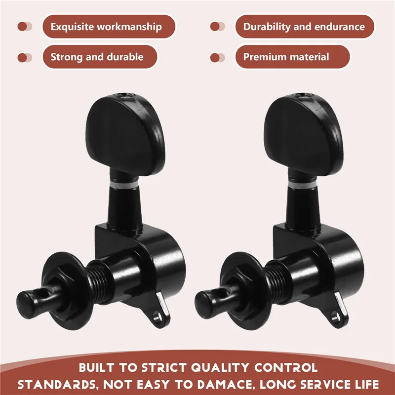 

36PCS Locking Tuners Tuning Heads Lock String Tuning Pegs Tuner Electric Guitar Machine 18L+18R