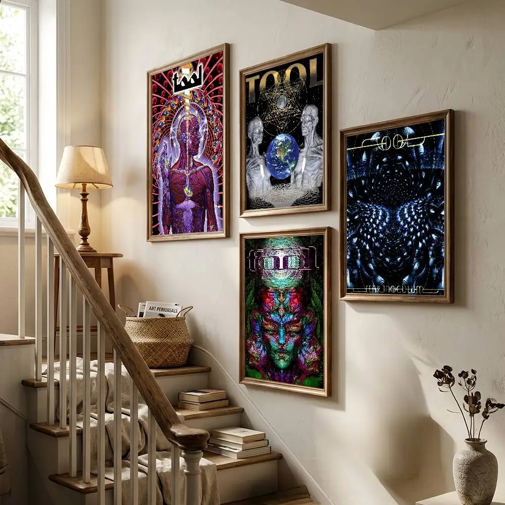 Rock T-Tool Band Lateralus Poster Living Room Bedroom Bar Cafes Wall Home Decoration Gifts