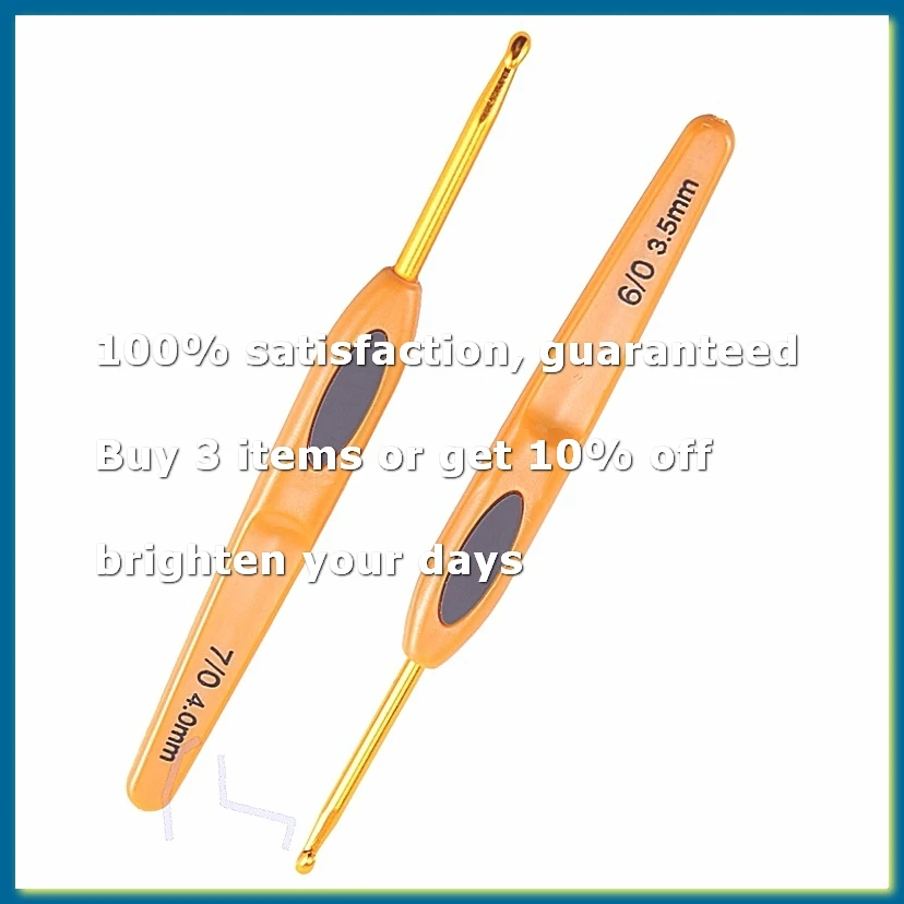 8Pcs Handmade Crochet Hook Set Stitches Sewing Tool Home Knitting Needles Aluminum Alloy DIY PortableA09G