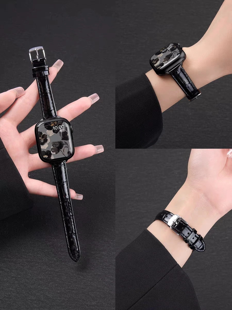 Slanke lederen lus voor Apple  - Dress Watch Ultra Thin recensie en prijs