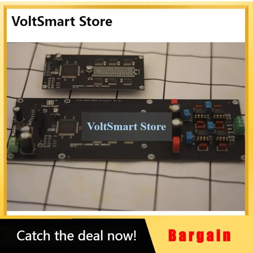 VoltSLatest R2r Discrete Resistance Ladder Complementary Decoding Dac Decoder Board Supports Pcm24 Bits 384khz