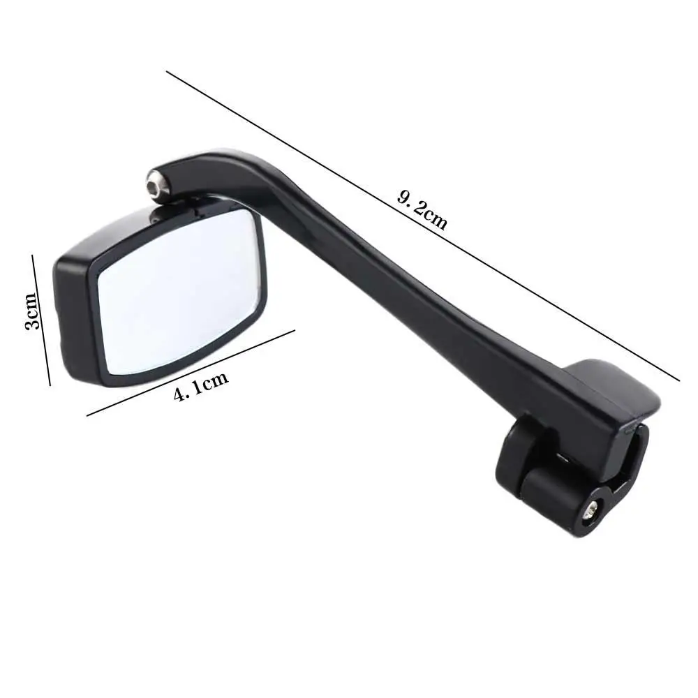 360 Rearview Bike Bicycle Cycling Riding Glasses High-definition Ultralight Glasses Bracket Rearview Mirror Acrylic Portable