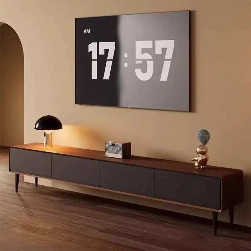 

European Stand Tv Cabinet Drawers Dark Italian Storage Luxury Tv Cabinet Living Room Bedroom Szafka Pod Telewizor Furniture Home