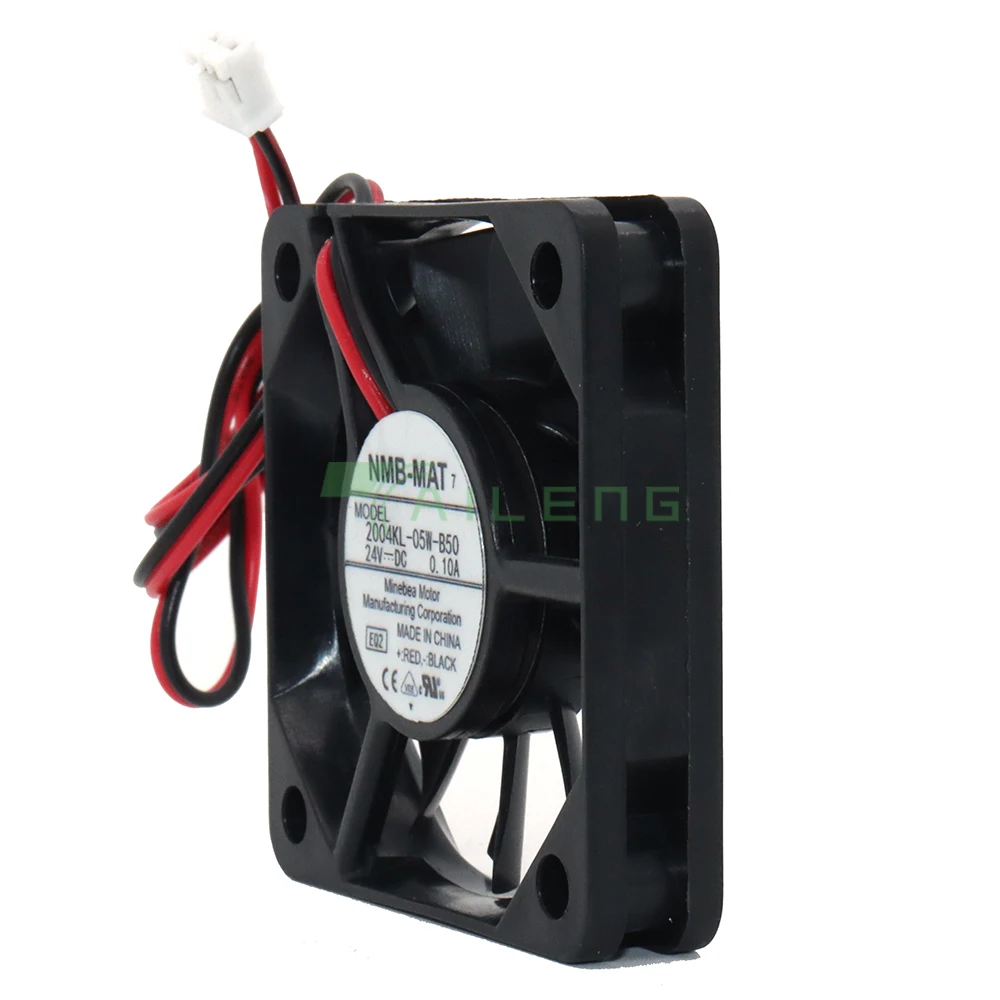 NMB-MAT 2004KL-05W-B50 MQ1 DC 24V 0.10A 50X50X10mm 5cm 5010 Server Cooling Fan