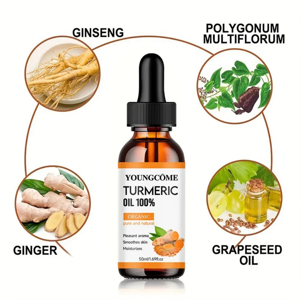 Turmeric Freckle Whitening Serum Anti-oxidant Nourishing Moisturizing Repair Skin Brighten Fade Dark Spot Essence Face Care