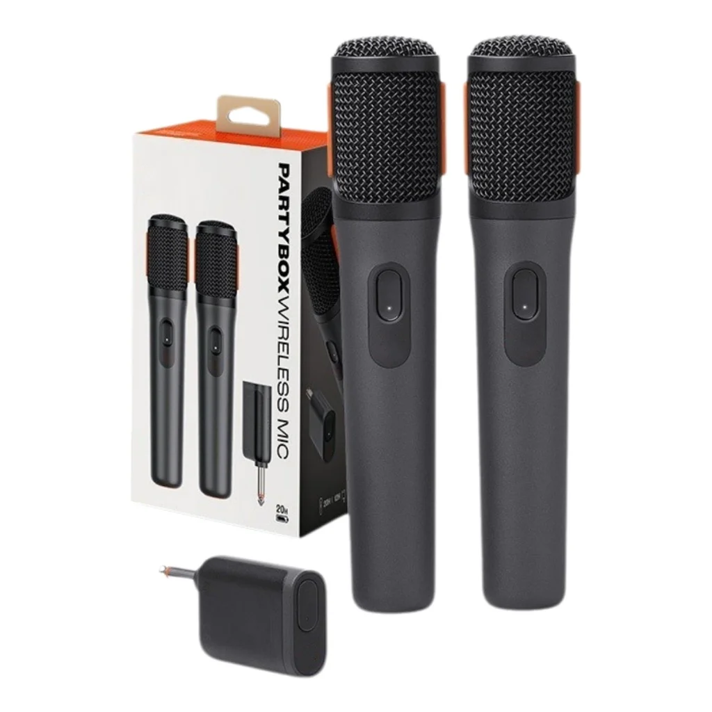 

Rechargeable Wireless Microphone for PartyBox Speakers, Clear Voice, Crisp Sound,stable 2.4GHz connection...