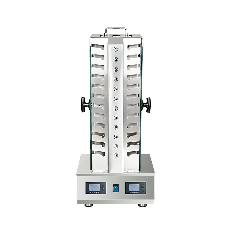 Vertical Rotating Visual Grill Automatic Rotating Electric Grill Lamb Skewers Machine