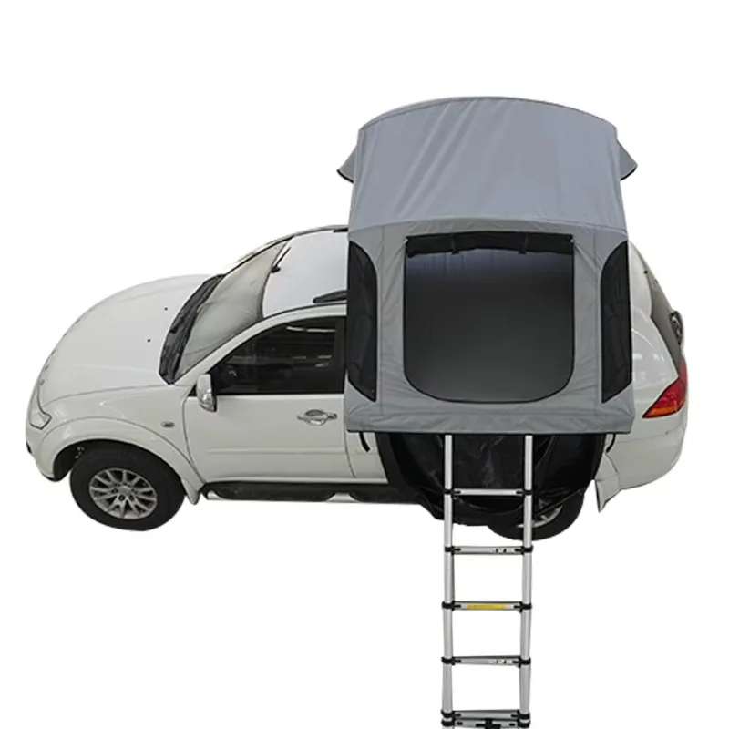 Custom Outdoor Camping Foldable Car Rooftop Tent Suppliers Soft Cover Lightweight Rooftop Tent