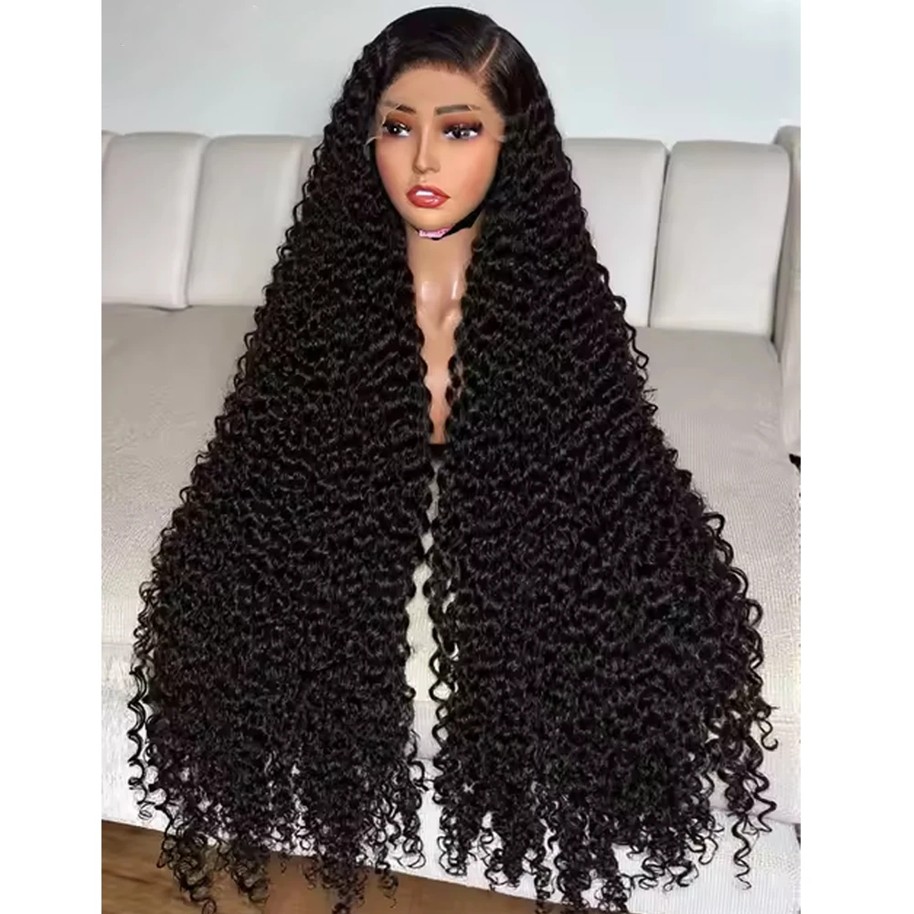 

100% натуральные человеческие волосы, парики с HD-кружевом 13x6 и 13x4, волнистые, кудрявые, бразильские, натуральные, с предварительно выщипанными линиями роста, для женщин