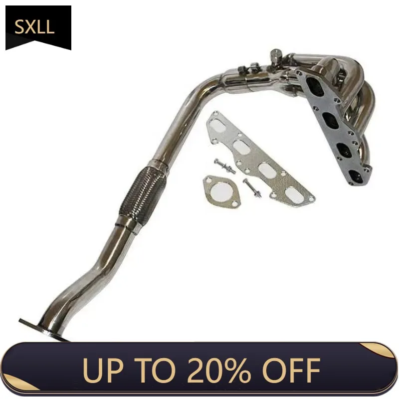 

SXLL 95-99 2G 2.0 NT NA 420A 4-1 Exhaust Manifold Header Stainless Steel