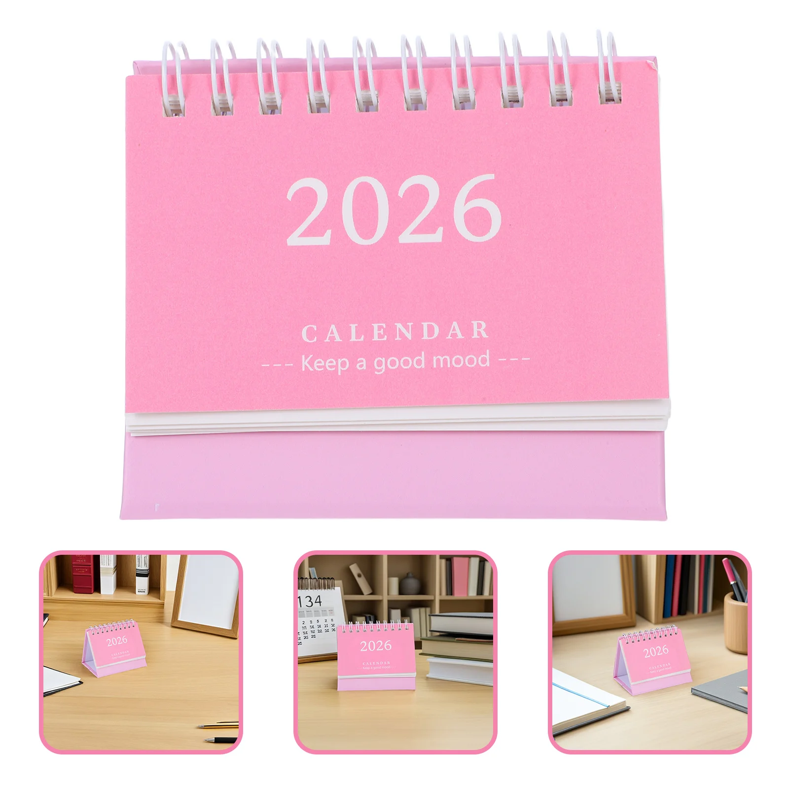 

Mini 2026 Small Desk Calendar Standing Flip Monthly Planner Desktop Table Office Calendar Desk Planner Mini Calendars