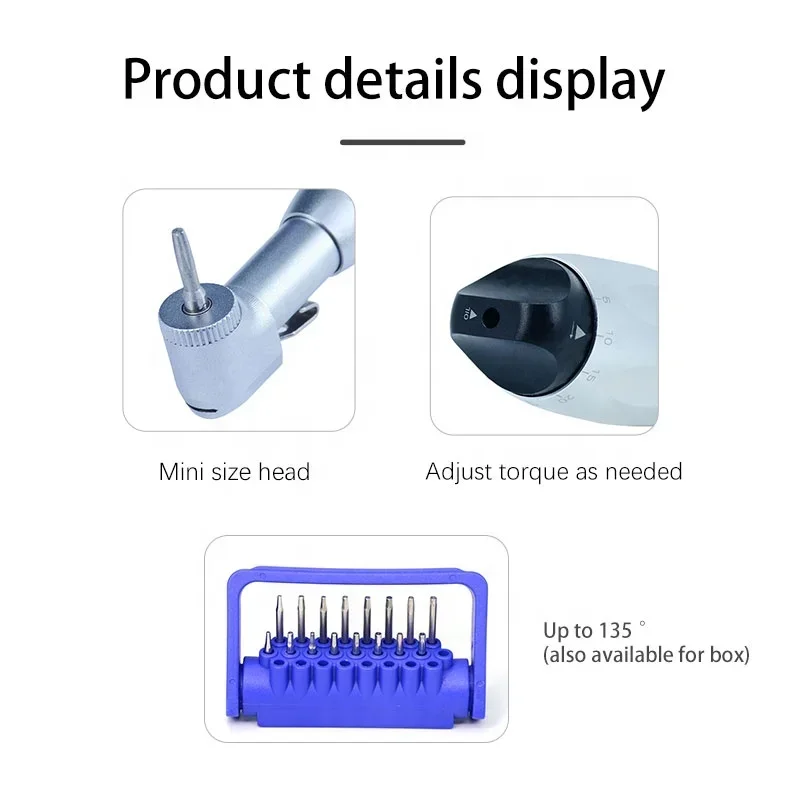 den tal im plant torque wrench screwer driver with adjustable torque range and tips for Korean Japanese germany  im plant