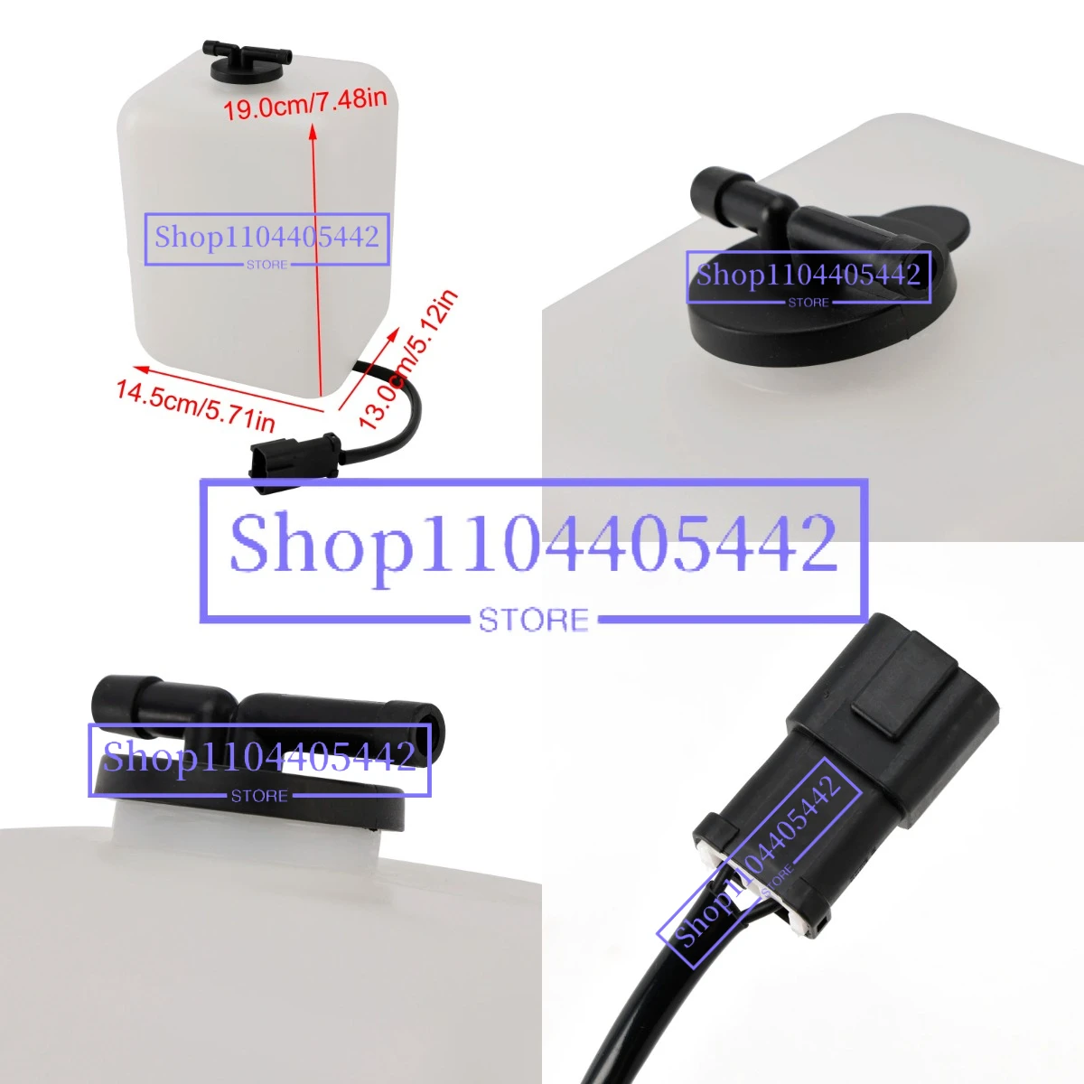 

20Y-06-15240 Reserve Expansion Tank Auxiliary Kettle PC100 120 130 150 200 300