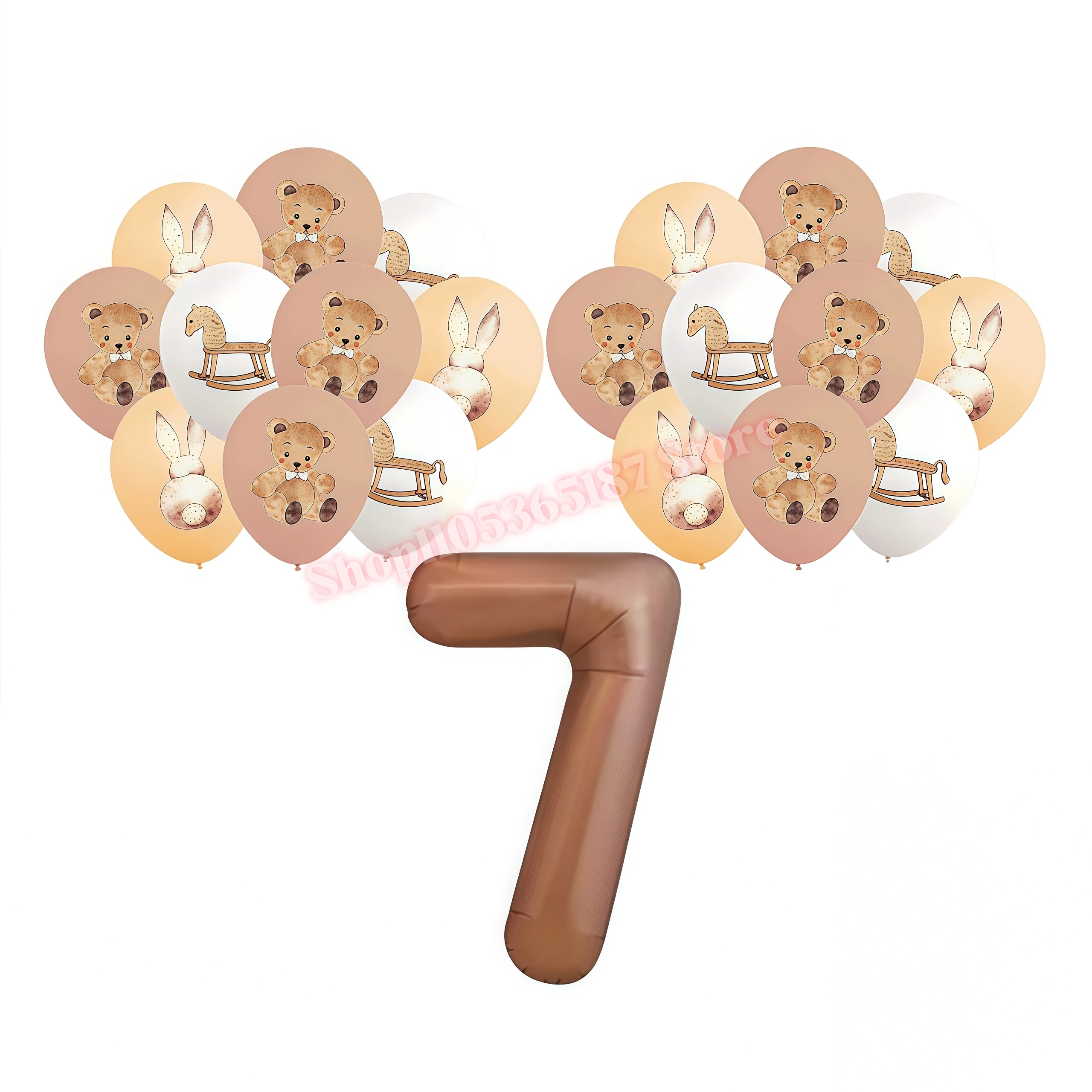 Hello Baby Geschlechts-Enthüllungs-Party-Zubehör Mädchen Junge Banner Flaggen Girlande Ballon für Babyparty 1. Geburtstag Dekoration – Detail 28