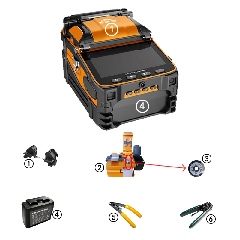 

Original Signal Fire Battery 11V 7800mAh For Signal Fire AI-9 AI-8 AI-8C AI-7 AI-7C Fusion Splicer AI-9 AI-8C AI-7C Welder