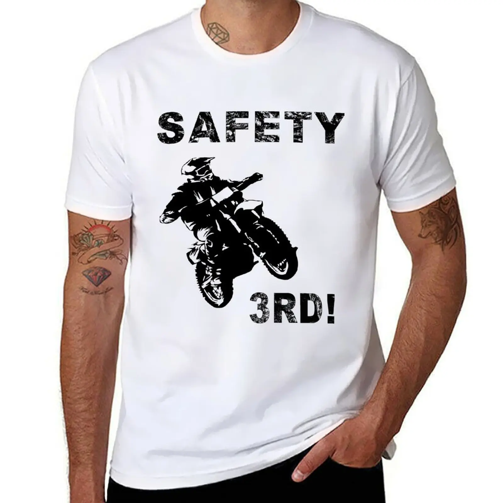 

Safety third T-Shirt man t shirts cotton graphic t shirts for man T-Shirt