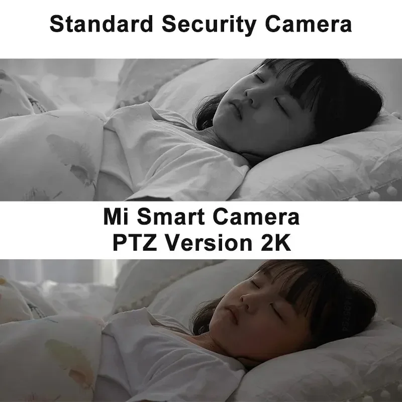 Xiaomi 360° Smart Home Security Camera Mi PTZ 2K Webcam 1296P 3 Megapixel AI Human Detection Night Vision Webcam Work With Mijia